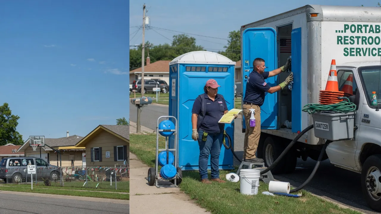 Portable Toilet Rental in Rantoul, KS near me